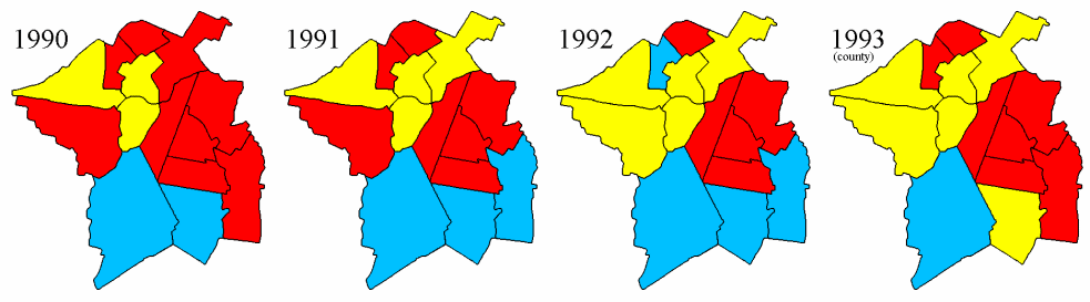 results 1990 to 1993
