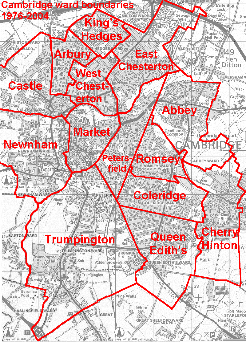 wards map 1976-2004