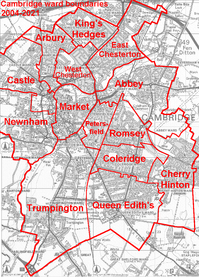 wards map from 2004