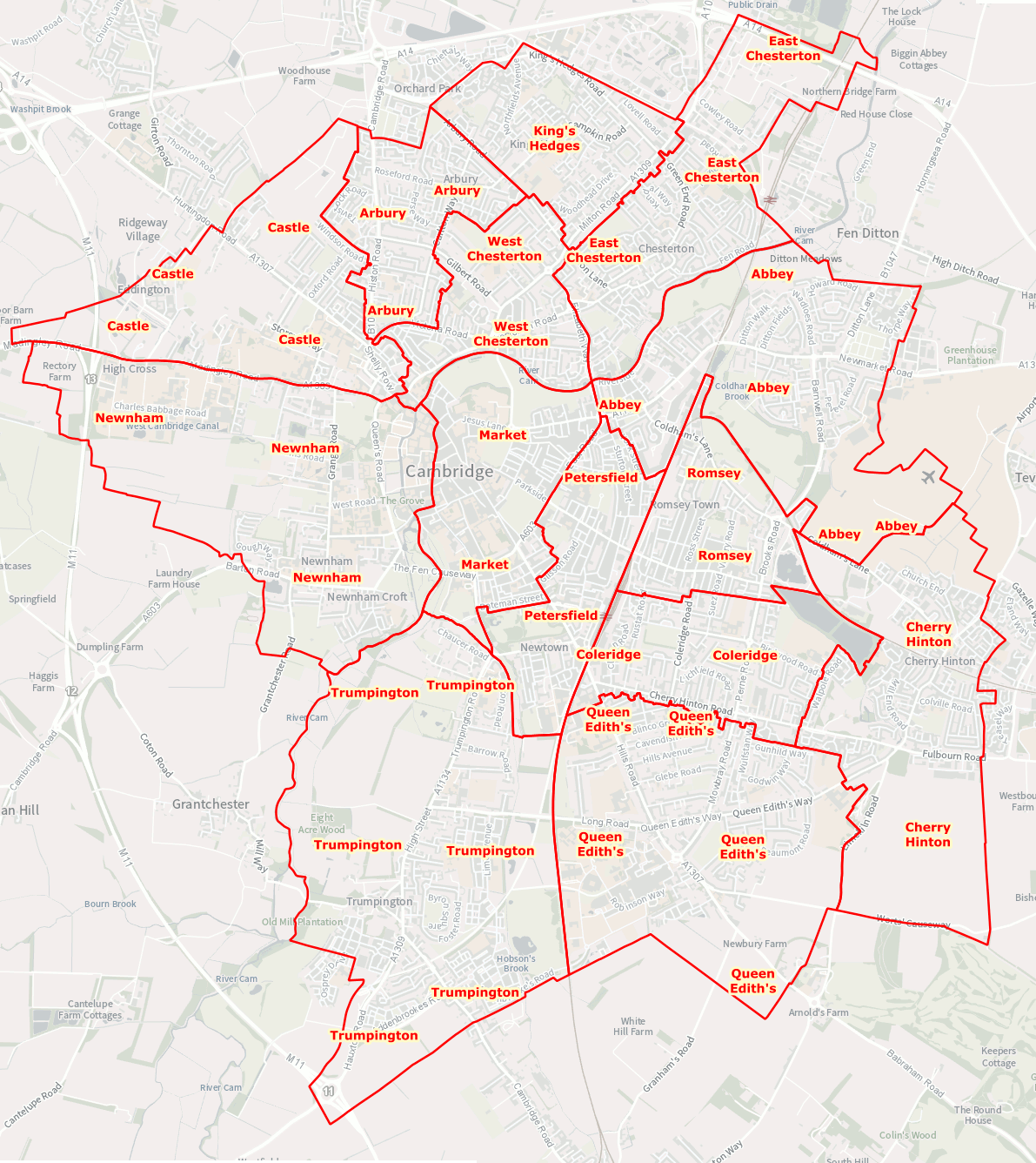 wards map from 2021